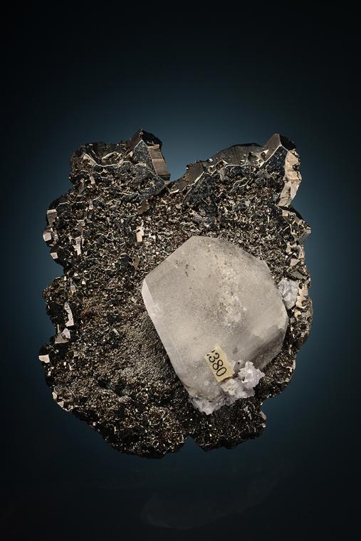 BOURNONITE with QUARTZ